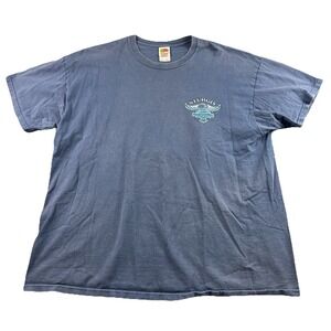 Sturgis Black Hills Motorcycle Rally 69th Anniversary 2009 T Shirt Mens 2XL Blue